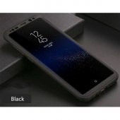 Samsung Galaxy S8 Plus Kılıf 360 Derece Tam Koruma Parlak Silikon Kapak - 8