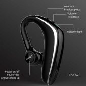 Bluetooth Kulaklık Kulak Arkası Askılı - Solo Max - 8