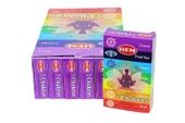 7 Chakras Back Flow Cones - 2