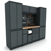 2.4 Metre Modüler Çalışma Tezgahı İE.36.18.12 - 1