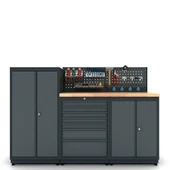 1.8 Metre Modüler Çalışma Tezgahı İE.36.18.08 - 3