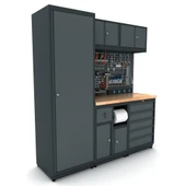 1.8 Metre Modüler Çalışma Tezgahı İE.36.18.04 - 1