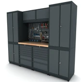 2.4 Metre Modüler Çalışma Tezgahı İE.36.18.11 - 2