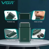 V-390 Sakal-vücut Sıfır Sakal Yanak Şarjlı Islak Ve Kuru Tıraş Makinesi - 2