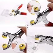 Metal Çıtçıtlı Düğme Pensesi Ve Düğmesi (25 Set) - 5