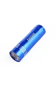 Süper Parlak 9 Ledli Metal Mini El Feneri - 6