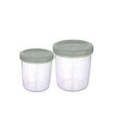 İçiçe Geçen 2 Li Saklama Kabı (400ve 700ml) - 3
