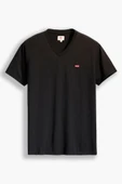 Levi's Minimalist V Yaka Kısa Kol Erkek T-Shirt - Günlük Stil - 3