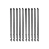 Bits Uç Mıknatıslı Yıldız PH2 150 mm 10'lu Set Kutulu Manyetik 1/4" Matkap Ucu 15 cm Uzunluk - 5