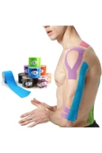 fk endeower Vzn Turkuaz Renk Premium Band Kinesio Band Sporcu Bandı 5cmx5m thumbnail 1