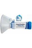 MEDİKALCİM Aerochamber Plus Flow-Vu Mavi-Large 5+ - 1