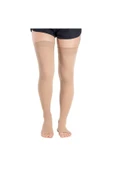 MEDİKALCİM Ccl2 Diz Üstü Burnu Açık Çorabı (Bej) NUMARA 5 thumbnail 2