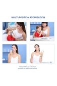 FEELLİFE Air Pro 3 Nebulizator El Tipi Mini Mobil Şarjlı Nebülizator Sessiz Mesh Mobil Nebül * Yeni - 5