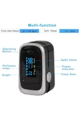 MEDİKALCİM Pilli Pulse Oksimetre M170 Oksijen Satürasyon Ölçüm Cihazı Alarmlı Parmak Led - 3