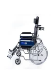 MEDİKALCİM Comfort Plus KY608GC Sırtı Yatar Ayak Kalkar Tuvalet Özellikli Tekerlekli Sandalye thumbnail 2