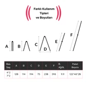 Endokon 398 cm. 14 Basamak A ve I Tipi Katlanıp Uzayabilen Mini Dev Alüminyum Merdiven - 2