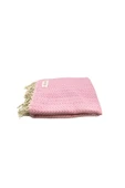 2'li Set Peştemal Plaj Havlusu , %100 Pamuk , Xxl 100x180cm, Marmaris, Mavi Pembe - 4