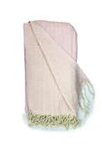 2'li Set Peştemal Plaj Havlusu , %100 Pamuk , Xxl 100x180cm, Bodrum, Lacivert Pembe - 5
