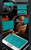 Audi A8 2023-2024 Model Araç içi Tüm Ekranlar için Uyumlu 6 Parça Set 9H Nano Ekran Koruyucu thumbnail 1
