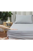 Düz Pamuk Saten Lastikli Çarşaf Seti (3 Farklı Ebat) - 1