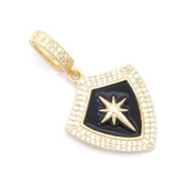 Ajda Charm Çelik Altın Kaplama Kadın Kuzey Yıldızı Model-CHR-107 - 3