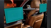 Audi S8 2023-2024 Model Arka Koltuk Tv HD Uyumlu 2 Adet 9H Nano Ekran Koruyucu thumbnail 1