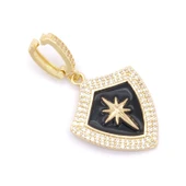 Ajda Charm Çelik Altın Kaplama Kadın Kuzey Yıldızı Model-CHR-107 - 2