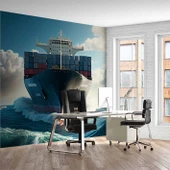 Gemi Konteyner Deniz Duvar Kağıdı thumbnail 1