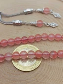 Gül Kuvars Taşı 99luk Tesbih 6mm (51362) thumbnail 4