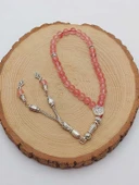 Gül Kuvars Taşı 33lük Tesbih 6mm (51362) thumbnail 6