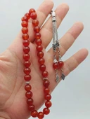 Yemen Akik Taşı Tesbih 33Lük 8mm (55998) thumbnail 2