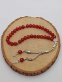 Yemen Akik Taşı Tesbih 33Lük 8mm (55998) thumbnail 3