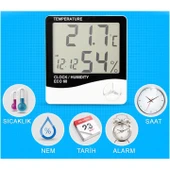 OEM ECO 60 Ekonomik Fiyatlı Sıcaklık ve Nem Ölçer - 5