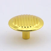 10 Adet Prizma Yuvarlak Kulp Mobilya Mutfak Dolabı Çekmece Dolap Kulplar Kapak Kulp Kulbu Metal Gold thumbnail 4