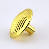 10 Adet Prizma Yuvarlak Kulp Mobilya Mutfak Dolabı Çekmece Dolap Kulplar Kapak Kulp Kulbu Metal Gold thumbnail 5