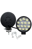 ASTRALED  72W 12-24 Volt Yuvarlak Spot Far Oto Çalışma Lambası ATV Kamyon Tır Traktör Offroad - 4