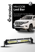 ASTRALED  18W 15 cm COB LED Off Roan LED Bar ATV Kamyon Tır Traktör İş Makinesi - 1