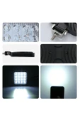 ASTRALED  12-24V 16 LED 2 Adet Offroad ATV Kamyon Tır Traktör İş Makinesi - 5