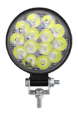 ASTRALED  72W 12-24 Volt Yuvarlak Spot Far Oto Çalışma Lambası ATV Kamyon Tır Traktör Offroad - 3