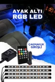 ASTRALED  Çakmaklık Girişli RGB Ayak Altı Led Sese Duyarlı Led Müziğe Duyarlı 12 Led - 1