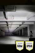 ASTRALED  2 Adet 60Watt Çalışma Lambası Kamyon Sis Farı Motosiklet Off-Road LED Lamba - 4