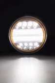 ASTRALED  2 Adet 72W 12-24 Volt Yuvarlak Angel Spot Far Oto Çalışma Lambası ATV Kamyon Tır Traktör Offroad - 5