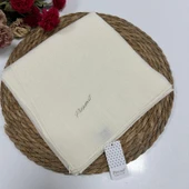 Piramit Kehribar Eşarp Krem LTP0206 - 1