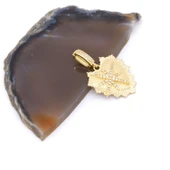 Ajda Charm Çelik Altın Kaplama Kadın Kalp Model-CHR-125 thumbnail 1