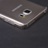 Samsung Galaxy S6 Kılıf Şeffaf Sert Silikon Kapak - 10