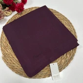 Piramit Kehribar Eşarp Mor LTP0223 - 1