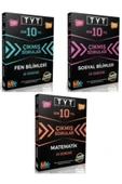 Ünlüler Karması ÜNLÜLER YAYINLARI TYT Son 10 Yıl Çıkmış Sorular MATEMATİK +FEN + SOSYAL - 2
