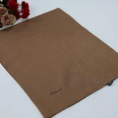 Piramit Kehribar Şal Açık Kahve JSM0118 - 1