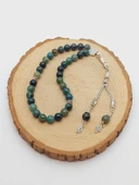 Yosunlu Akik Taşı Tesbih 33Lük 8mm (55986) thumbnail 3