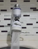 Filtreli Kireç Önleyici 360 Derece Dönen Hareketli Musluk Başlığı - 3 Fonksiyonlu - Krem - 2